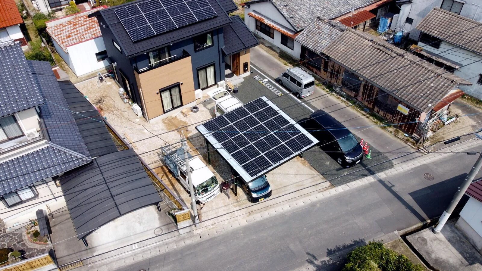 太陽光パネル 施工事例 1